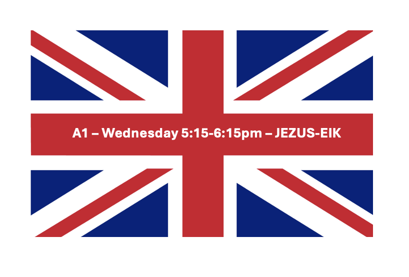 English A1 - Wed 5:15pm