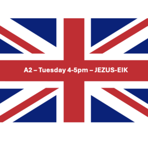 English A2 - Tue 4pm