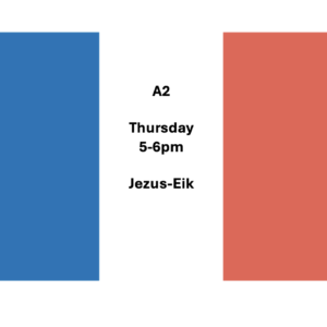 French A2 - Thur 5pm