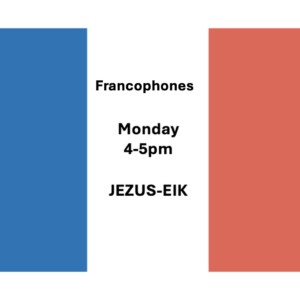 Français pour francophones - Monday 4-5pm