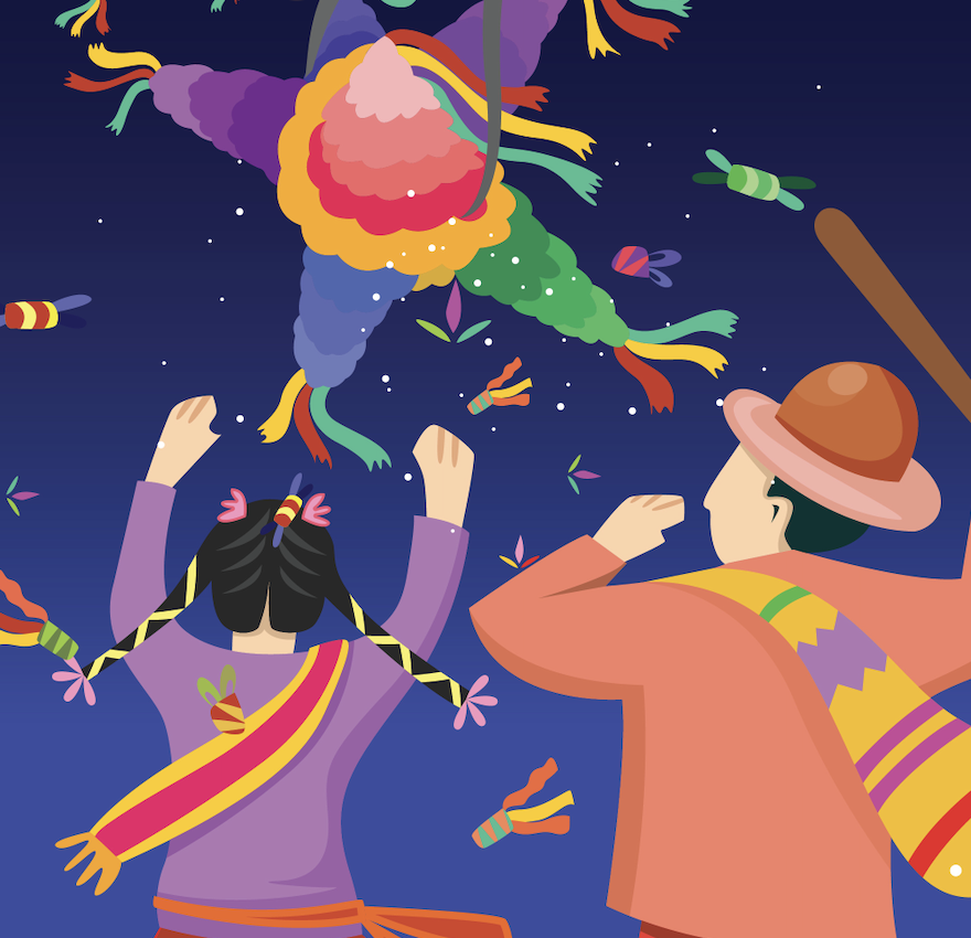 Mexican posadas and piñatas 23-24/12 (JEZUS-EIK 3-12 years)