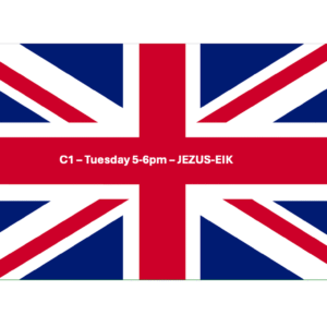 English C1 - Tues 5pm