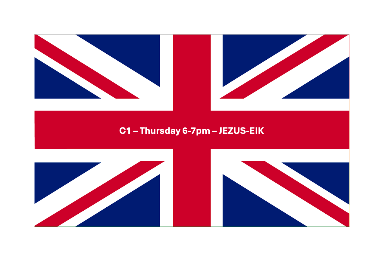 English C1 - Thursday 6pm